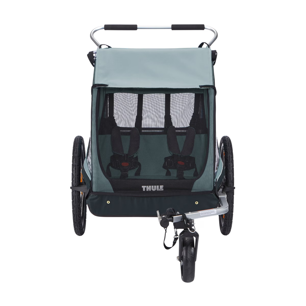 Thule Coaster XT Dubbelzit Fietstrailer | Soft Blue