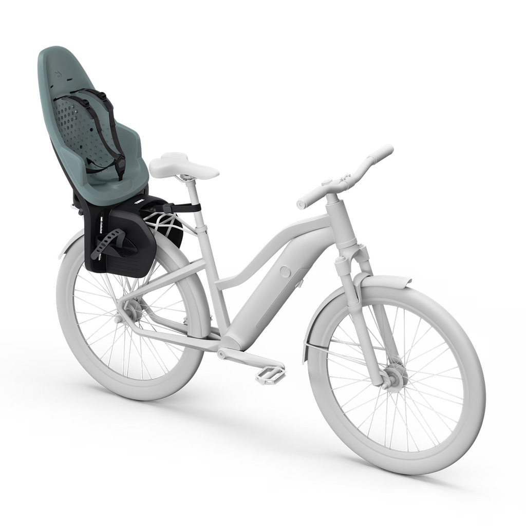 Thule Yepp 2 Maxi Fietsstoel Achterop Bagagedrager Montage I Mid Blue