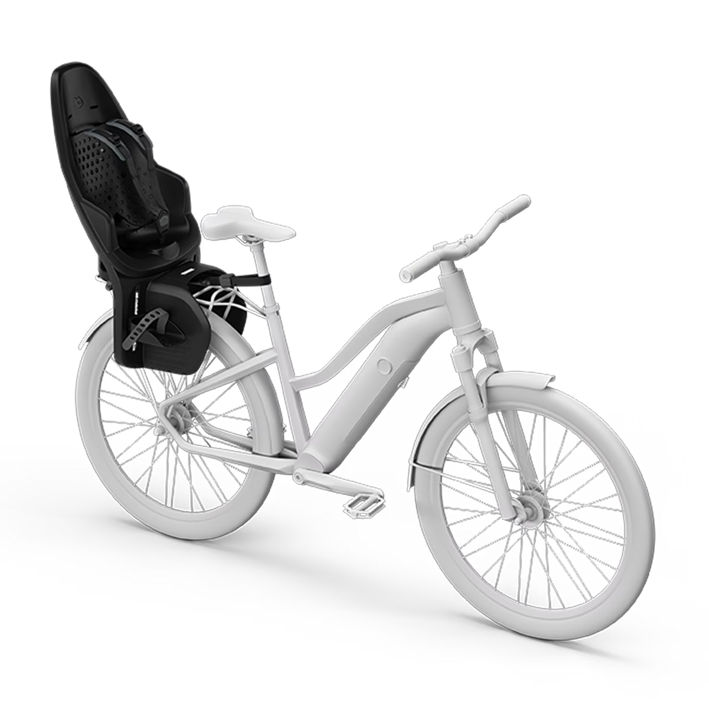 Thule Yepp 2 Maxi Fietsstoel Achterop Bagagedrager Montage I Midnight Black