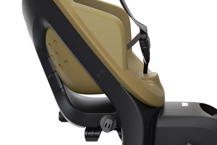Thule Yepp 2 Maxi Fietsstoel Achterop Bagagedrager Montage I Nutria Green