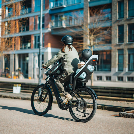 Thule Yepp 2 Maxi Fietsstoel Achterop Frame Montage | Midnight Black