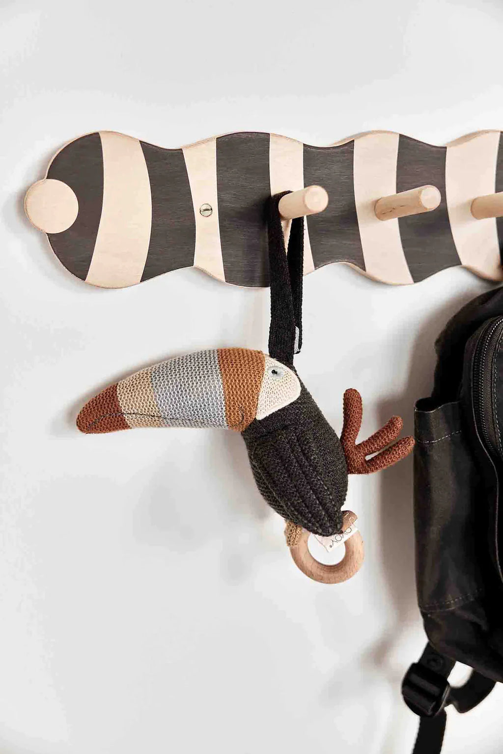 OYOY Living Toucan Buggy Speeltje Clip | Multi
