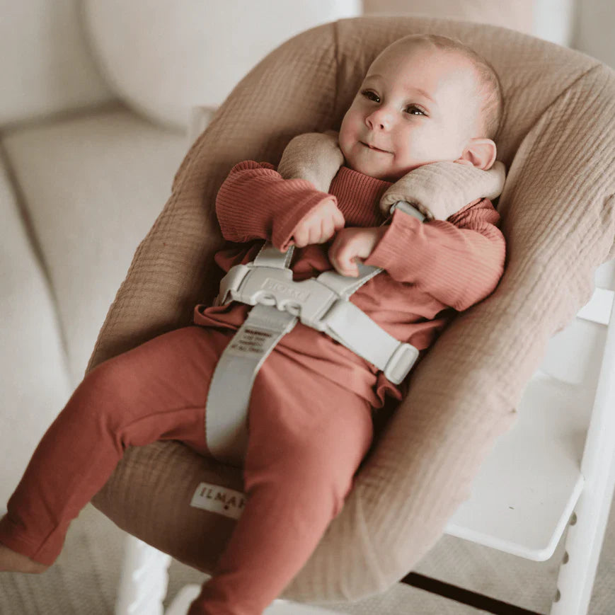 Ilmaha Hoes Voor Newborn set Tripp Trapp | Hydrofiel Taupe