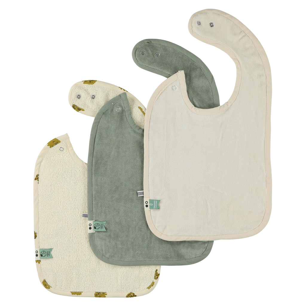 Trixie Slabben Bib 3-Pack Mix I Lucky Leopard