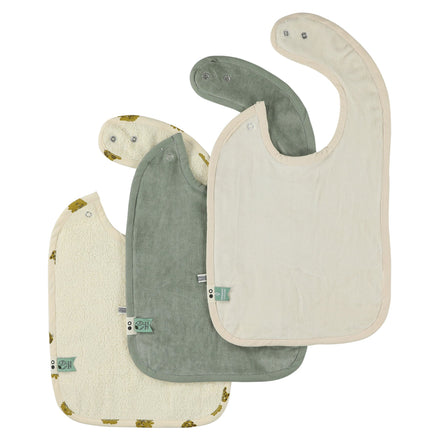 Trixie Slabben Bib 3-Pack Mix I Lucky Leopard