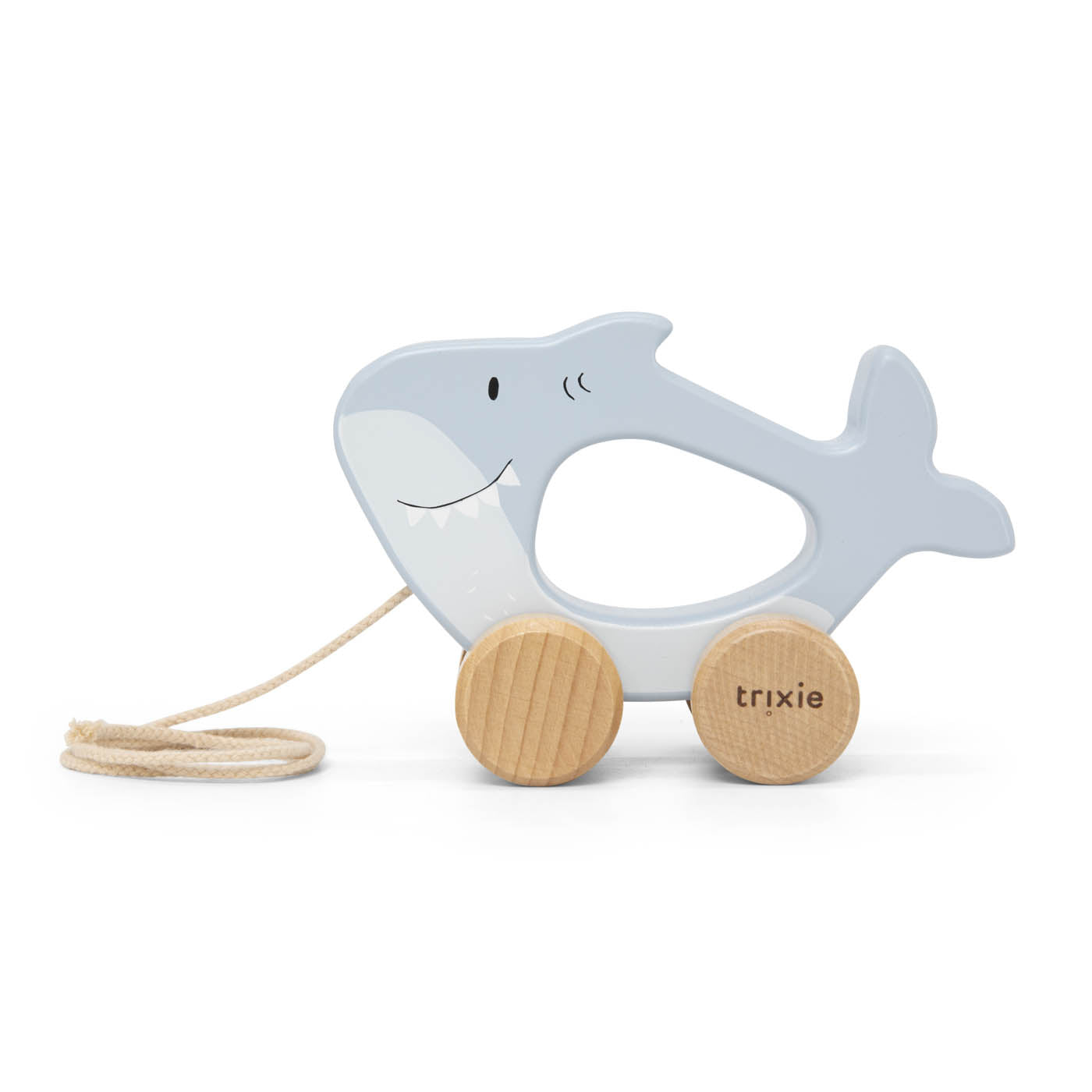 Trixie Houten Trekdiertje | Mr. Shark
