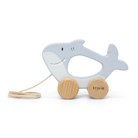 Trixie Houten Trekdiertje | Mr. Shark