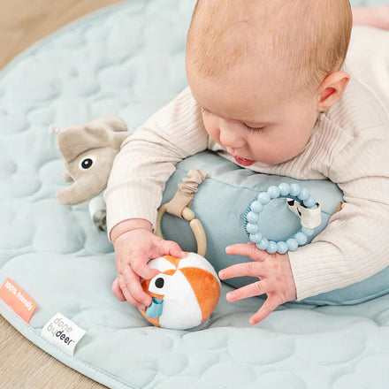 Done By Deer Activiteiten Kussen | Playground Blue