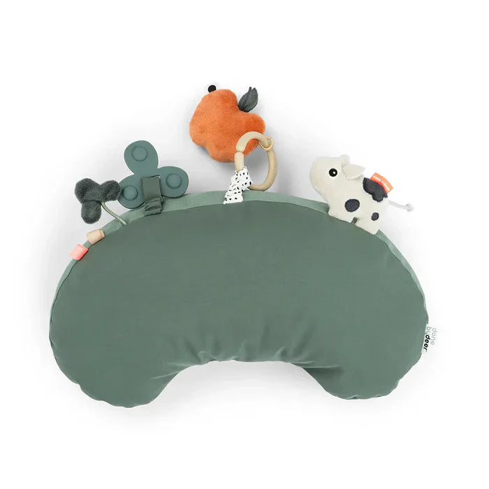 Done By Deer Activiteiten Kussen | Tiny Farm Green