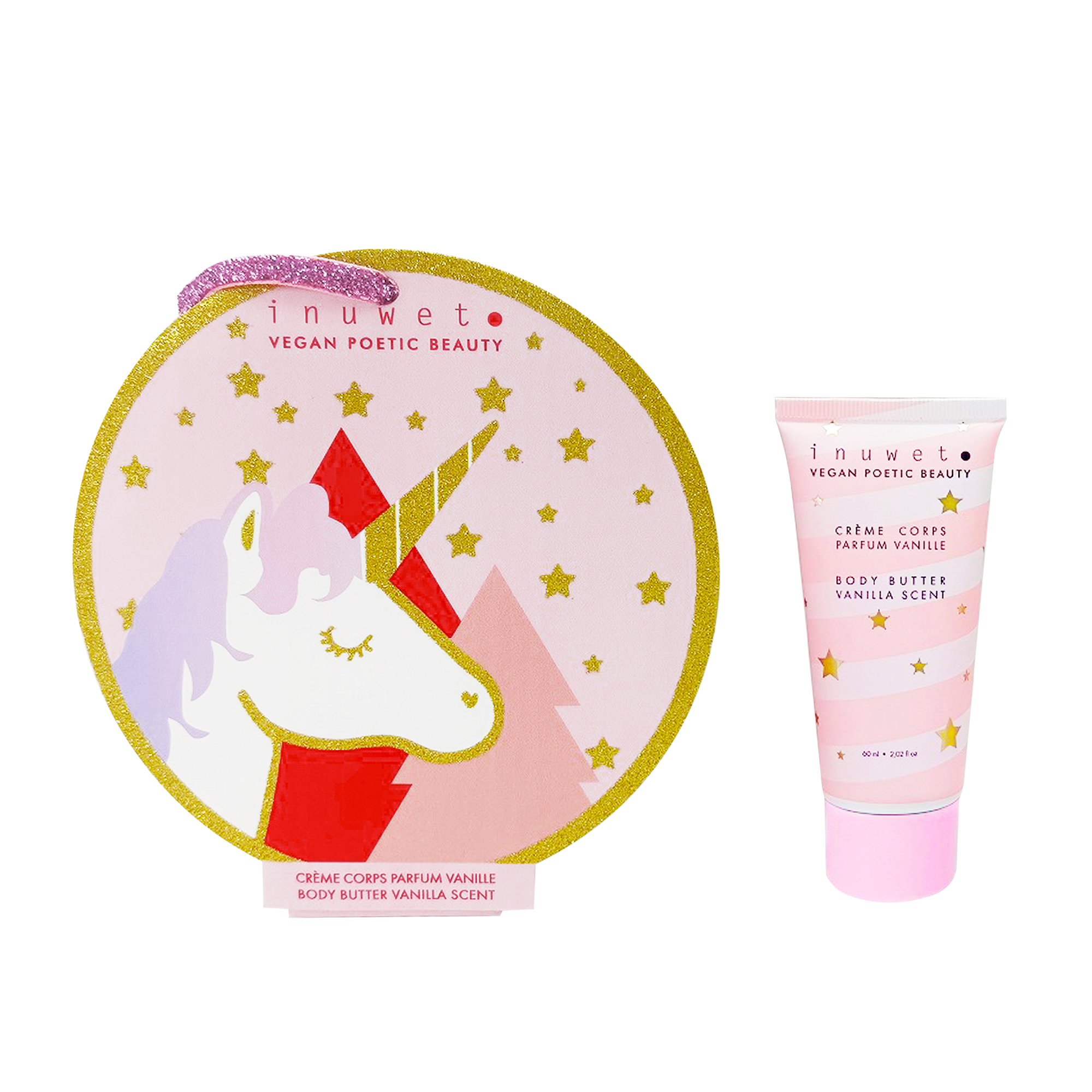 Inuwet Santa Snow Ball Unicorn Body Butter