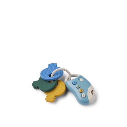 Liewood Vroom Autosleutels | Beach Blue Multi Mix