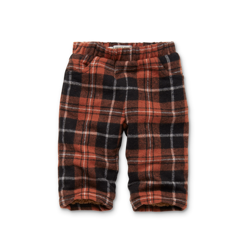 Sproet & Sprout Baby Pants Flannel | Barn Red*
