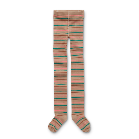 Sproet & Sprout Broekkousen Tights Stripes | Nougat