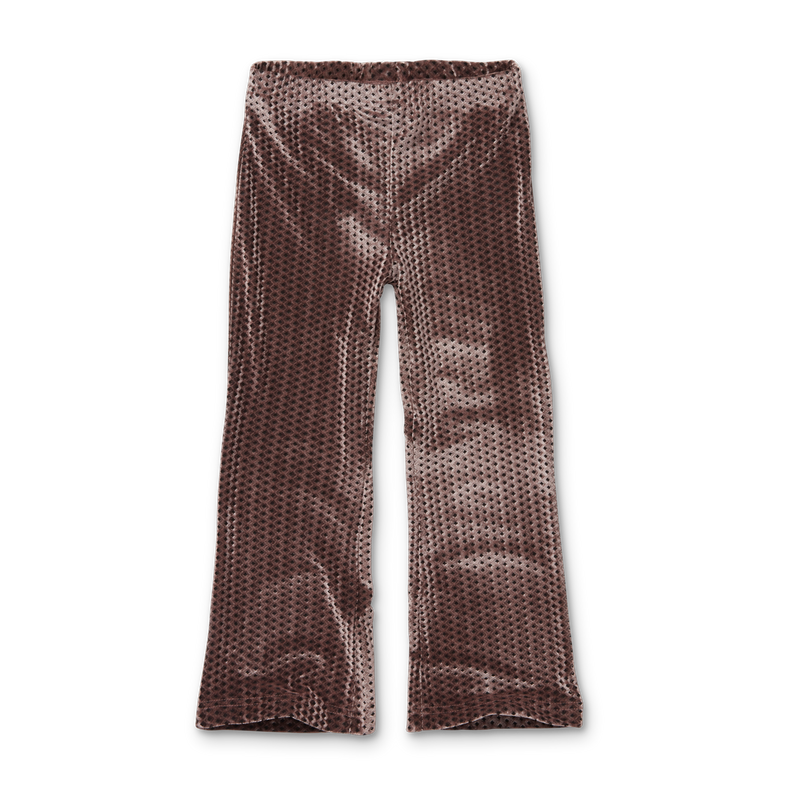 Sproet & Sprout Flair Pants Velvet Wiggle | Misty Rose  *