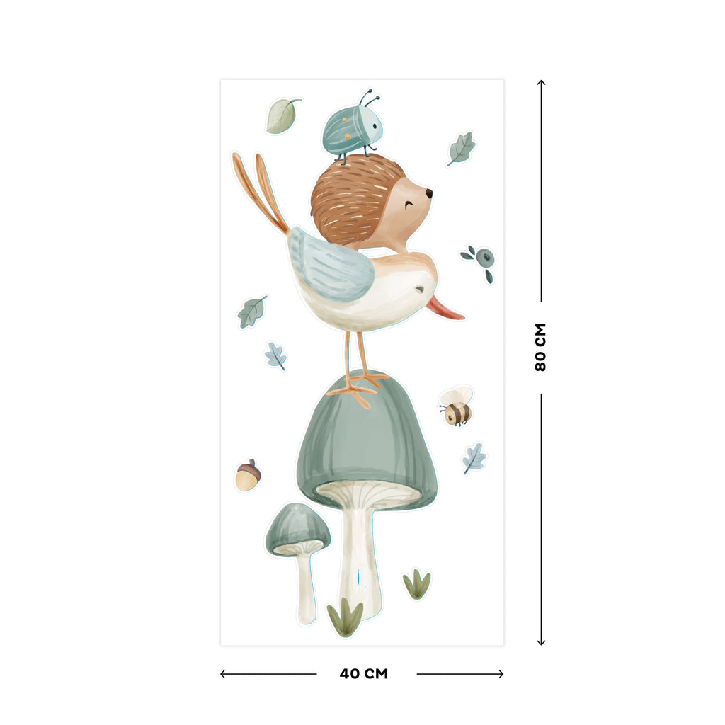 Little Dutch Muurstickers | Forest Friends