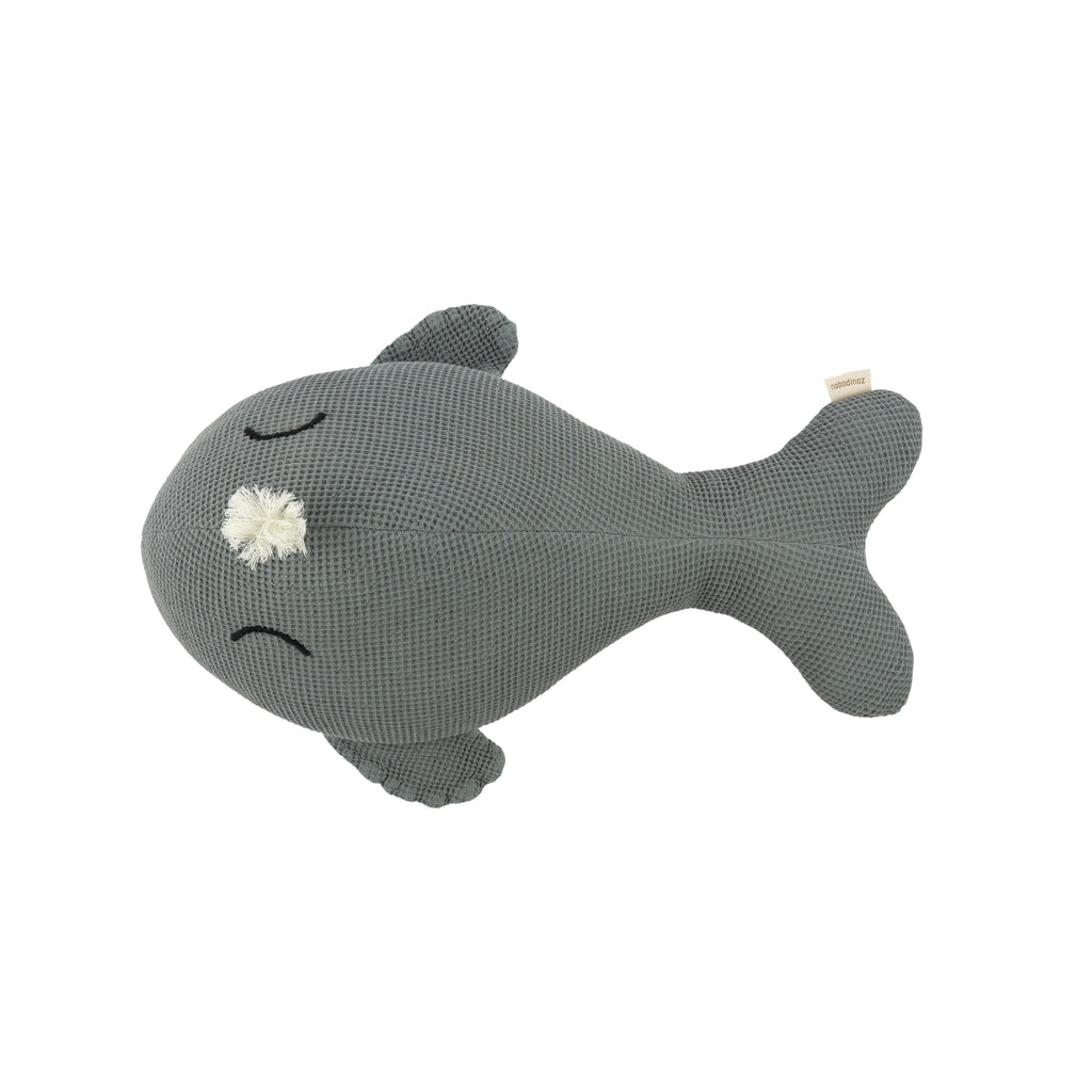 * Nobodinoz Wabi Sabi Whale Kussen 42x20x15cm*
