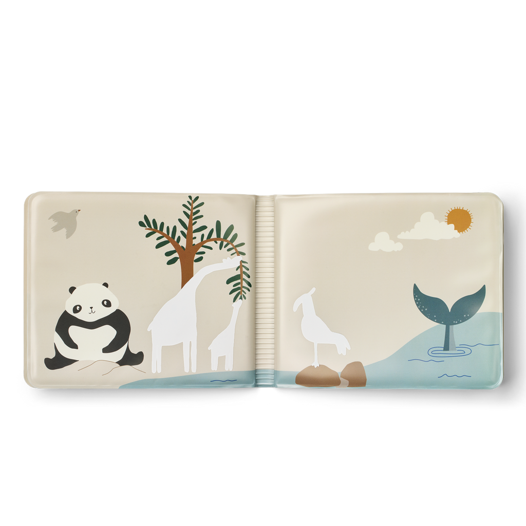 Liewood Waylon Magisch Water Badboekje | Classic Animal / Sandy