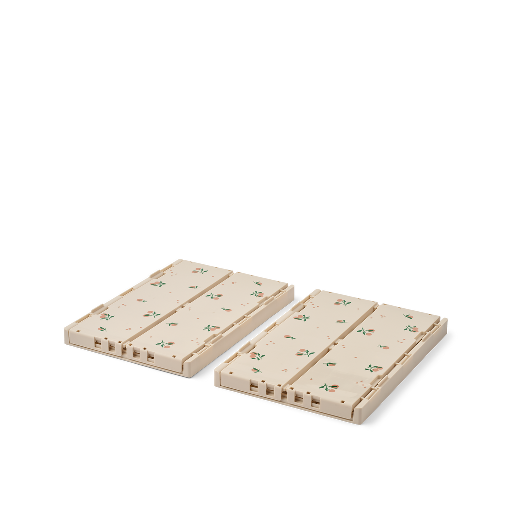 Liewood Weston Opbergbox M 2-Pack | Peach / Sea Shell