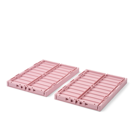 Liewood Weston Opbergbox M 2-Pack | Rose Blush