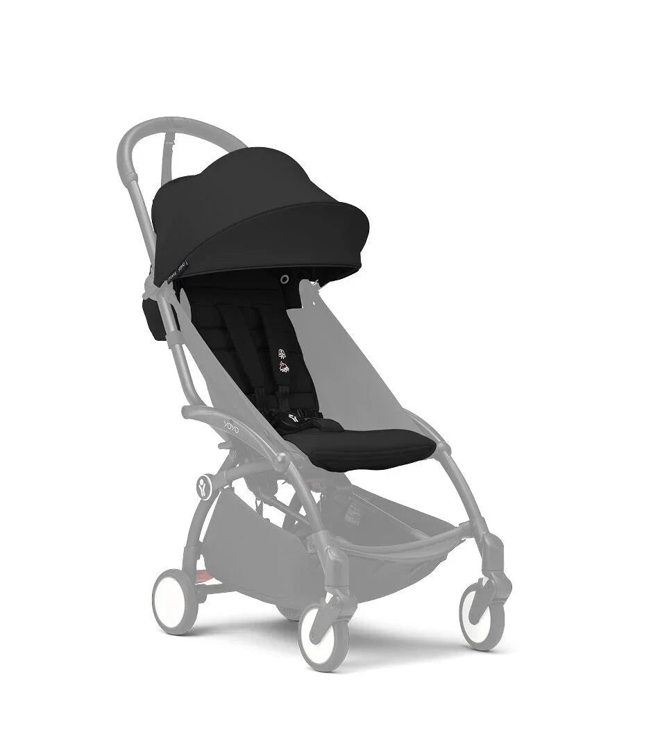 Babyzen YOYO3 6+ color pack Lichte Plooibuggy | Zwart