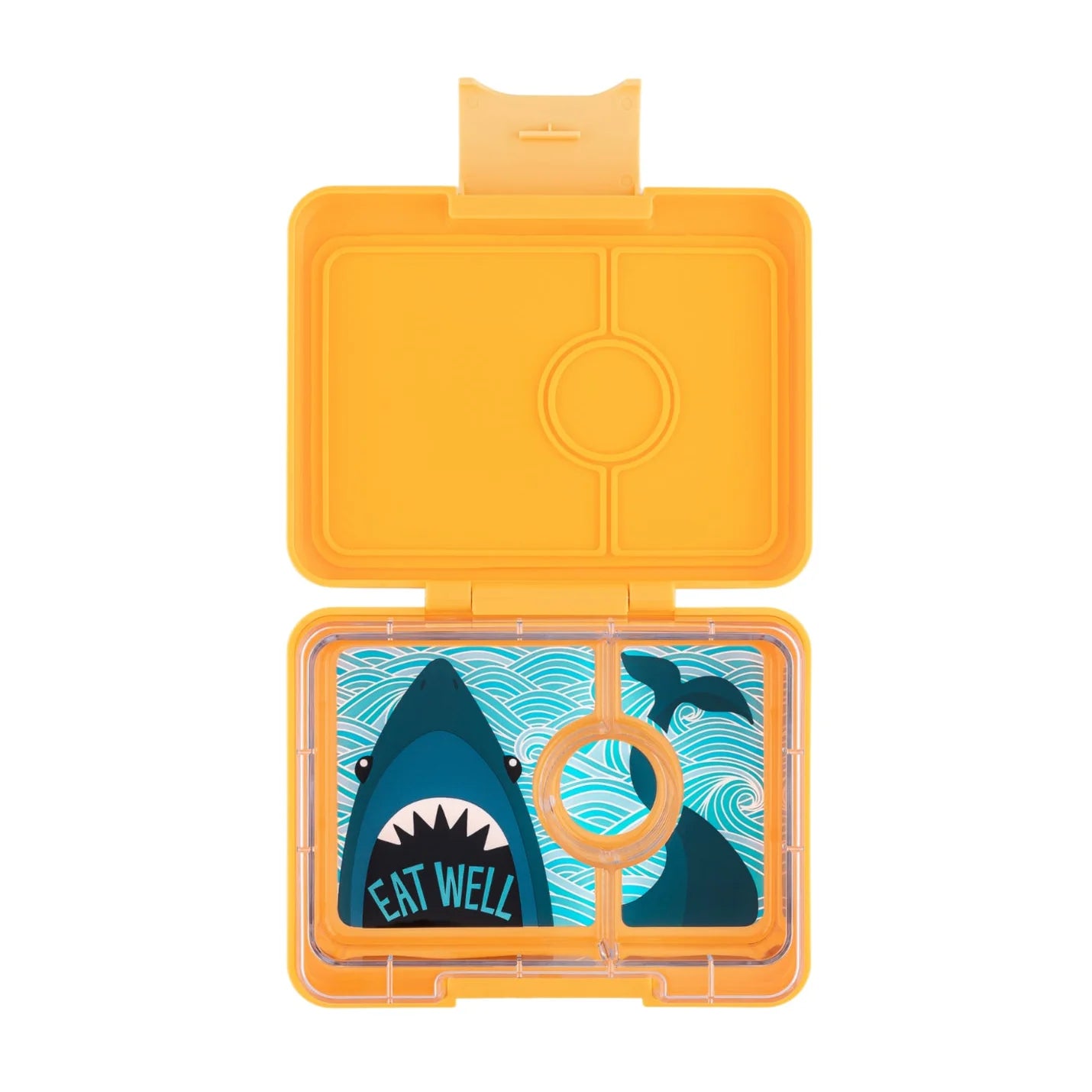 Yumbox 3 Vakken Lekvrije Lunchbox | Yoyo Yellow Shark