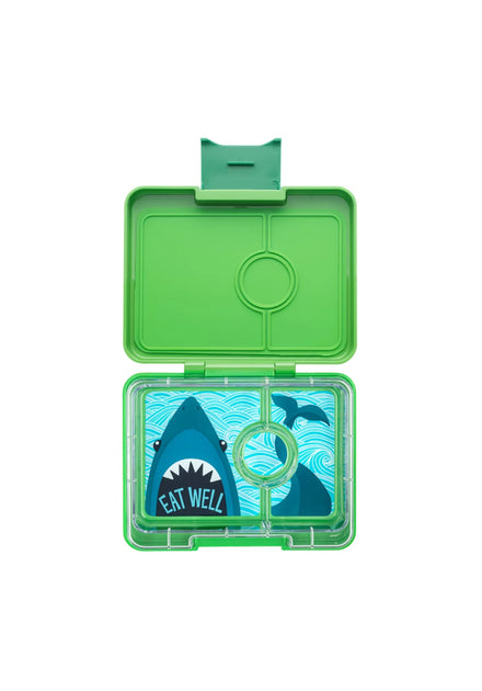 Yumbox 3 Vakken Lekvrije Lunchbox | Jurassic Green Shark