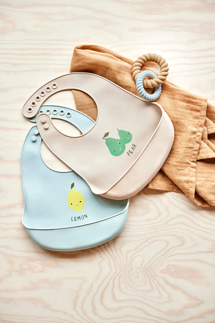 OYOY Living Yummy Silicone Slab Pack 2 | Minty / Camel