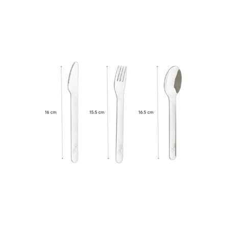Citron Bestekset Silicone | Cream Cherry