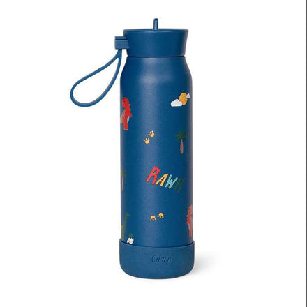 Citron Thermische Drinkfles 350ml | Blue Dino