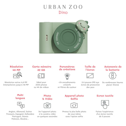 The Zoofamily Urban zoo | dino green