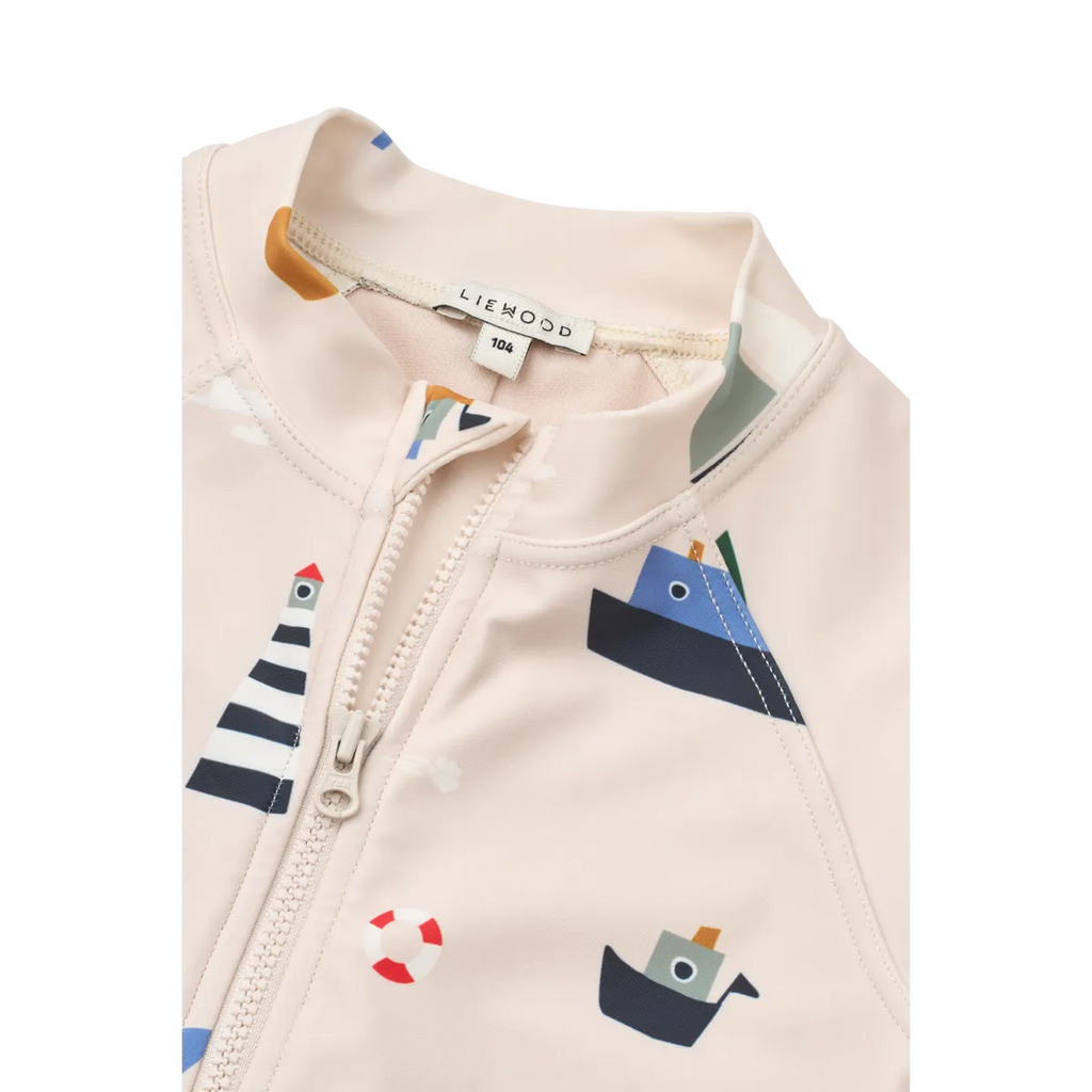 * Liewood Max Zwem Jumpsuit | Sailing / Sandy