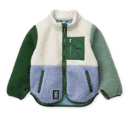 Liewood Nolan Pile Jacket | Dusty Lavender