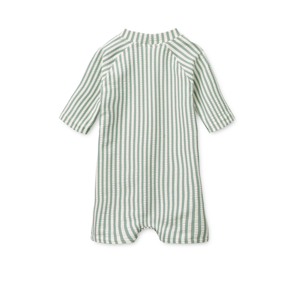 Liewood Thor Baby Swim UV Jumpsuit | Peppermint / Sandy