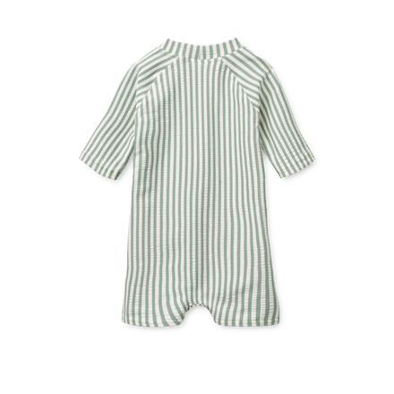 Liewood Thor Baby Swim UV Jumpsuit | Peppermint / Sandy