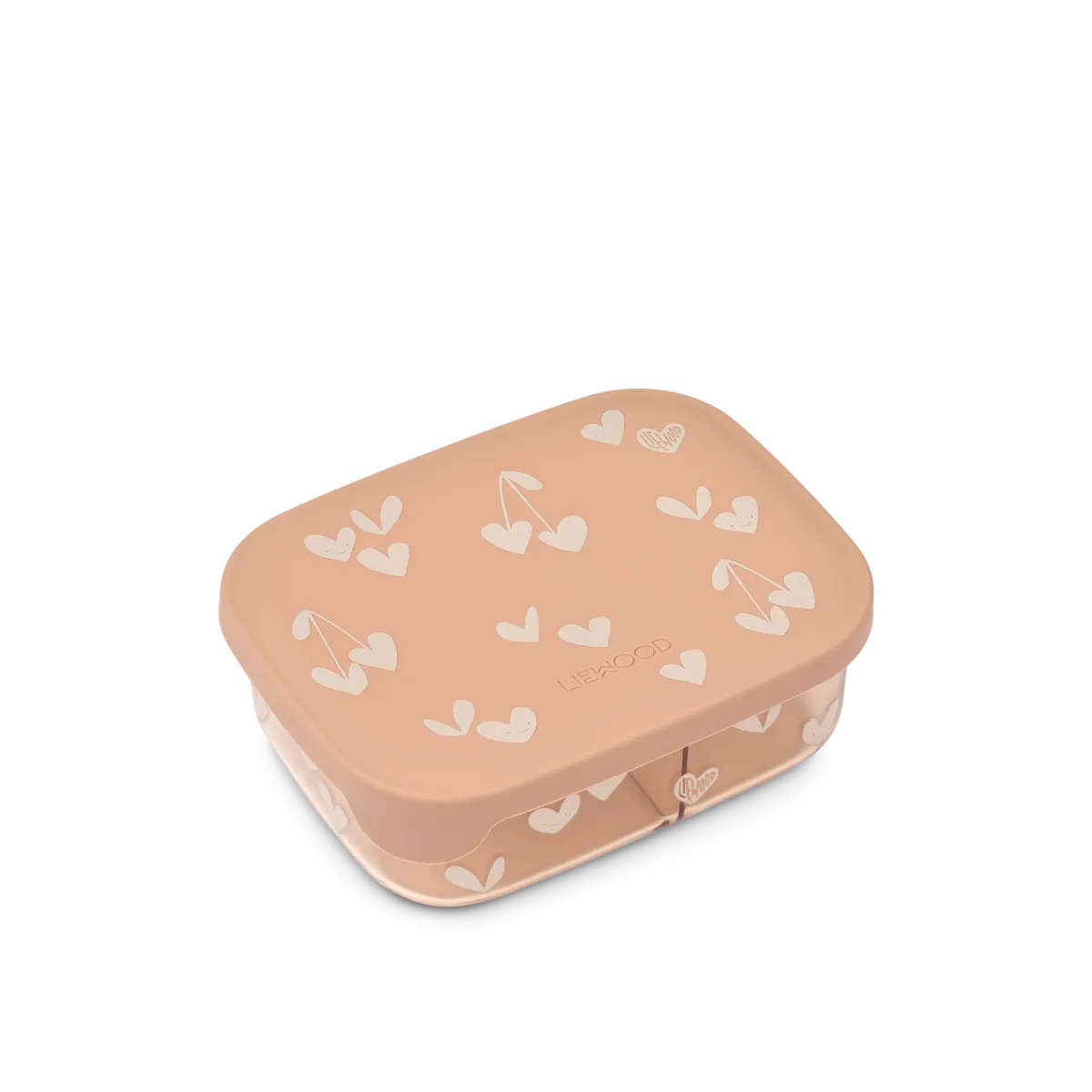 Liewood Arthur Lunch Box Tritan Met Vakjes | Sweethearts / Pale Tuscany