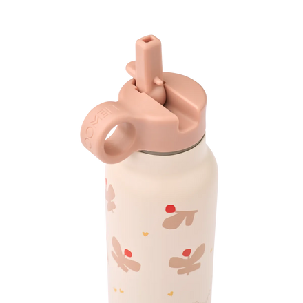Liewood Falk Drinkfles 350ml | Butterfly / Apple Blossom