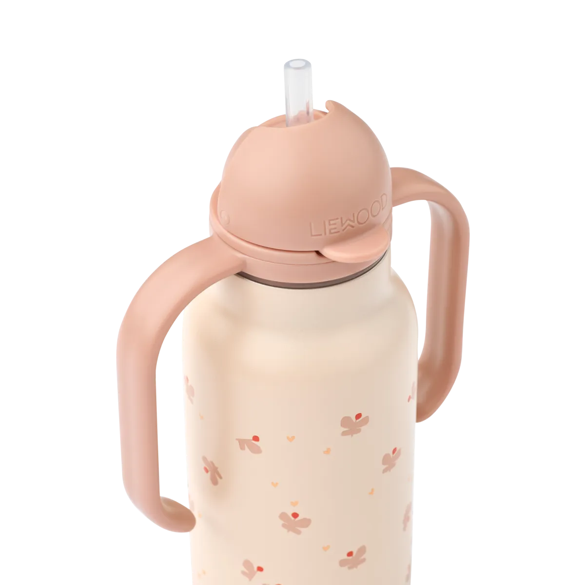 Liewood Kimmie Drinkfles 250ml | Mini Butterfly / Apple Blossom
