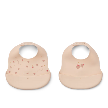 Liewood Ember Printed Slab 2-Pack | Mini Butterfly / Apple Blossom