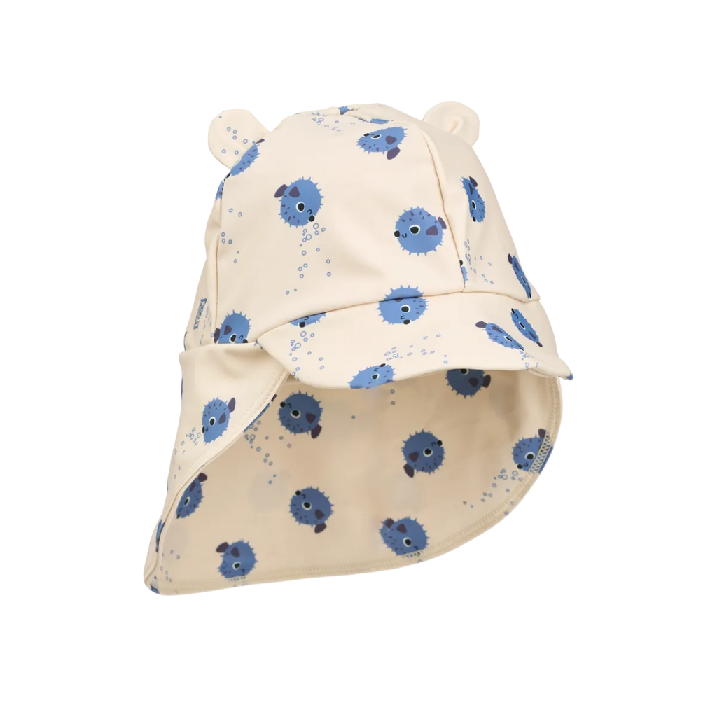 Liewood Senia UV Zonnehoedje Met Oortjes | Pufferfish / Sandy