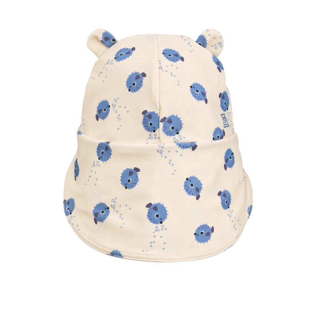 Liewood Senia UV Zonnehoedje Met Oortjes | Pufferfish / Sandy