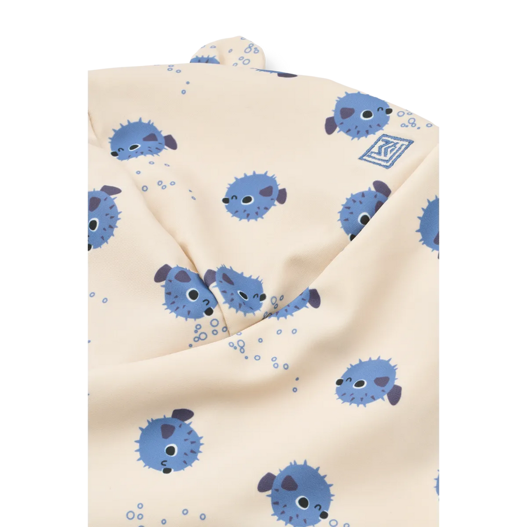 Liewood Senia UV Zonnehoedje Met Oortjes | Pufferfish / Sandy