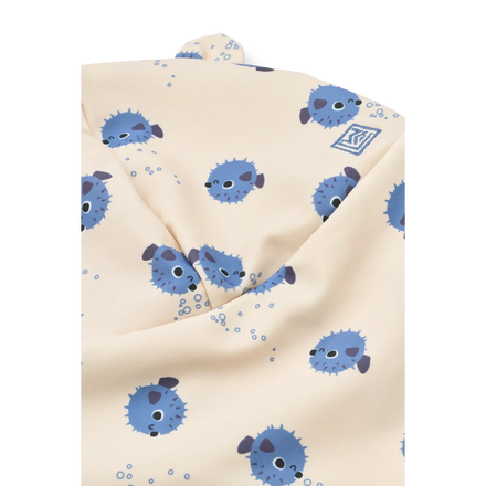 Liewood Senia UV Zonnehoedje Met Oortjes | Pufferfish / Sandy