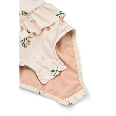 * Liewood Amara UV Baby Badpak | Peach / Sea Shell