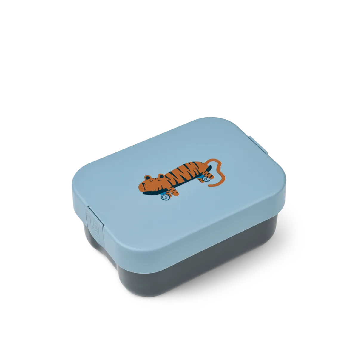 Liewood Kamil Lunchbox | Tiger / Beach Blue