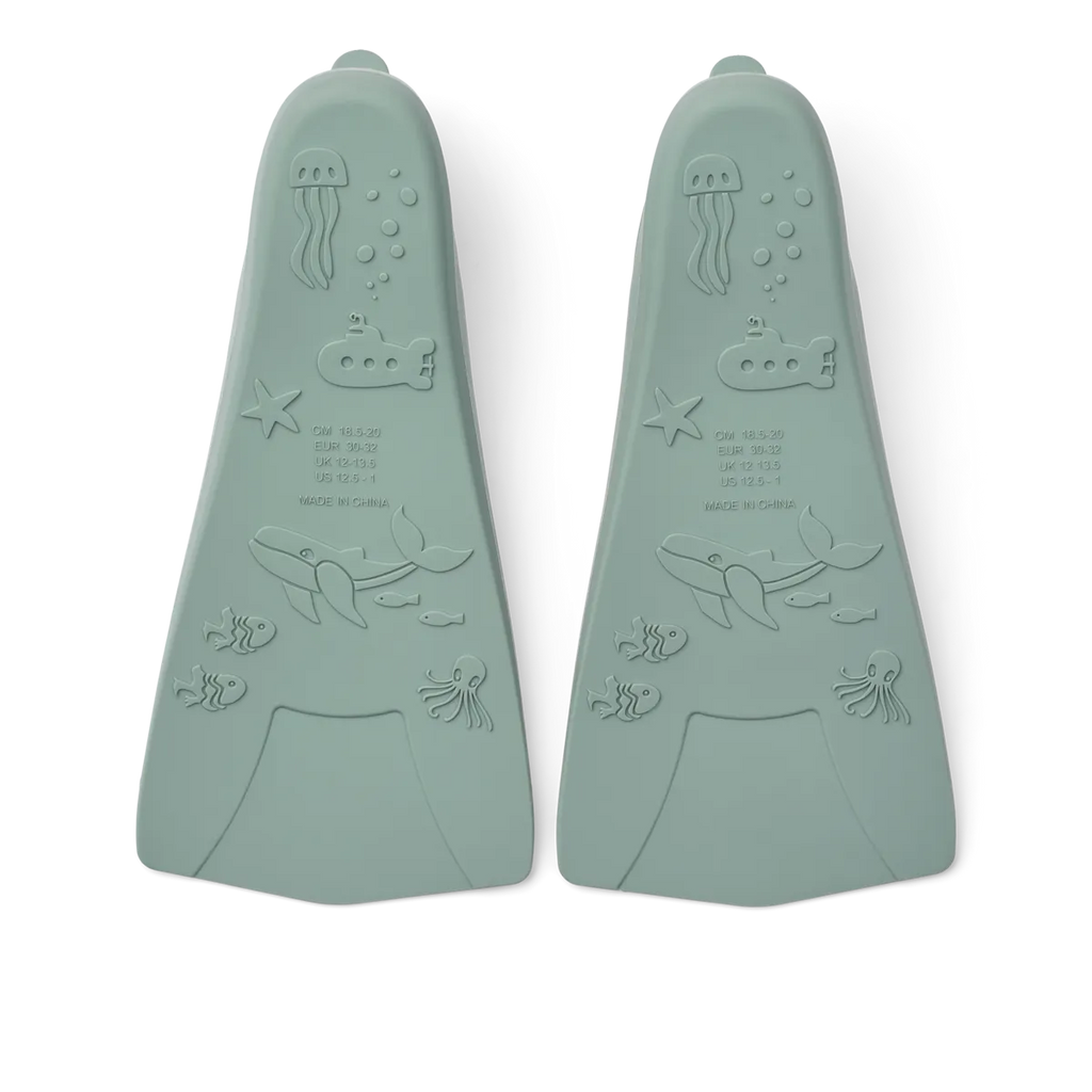 Liewood Gustav Zwemvliezen | Sea/Peppermint