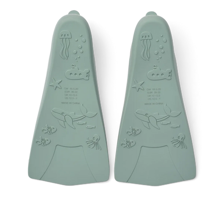 Liewood Gustav Zwemvliezen | Sea/Peppermint