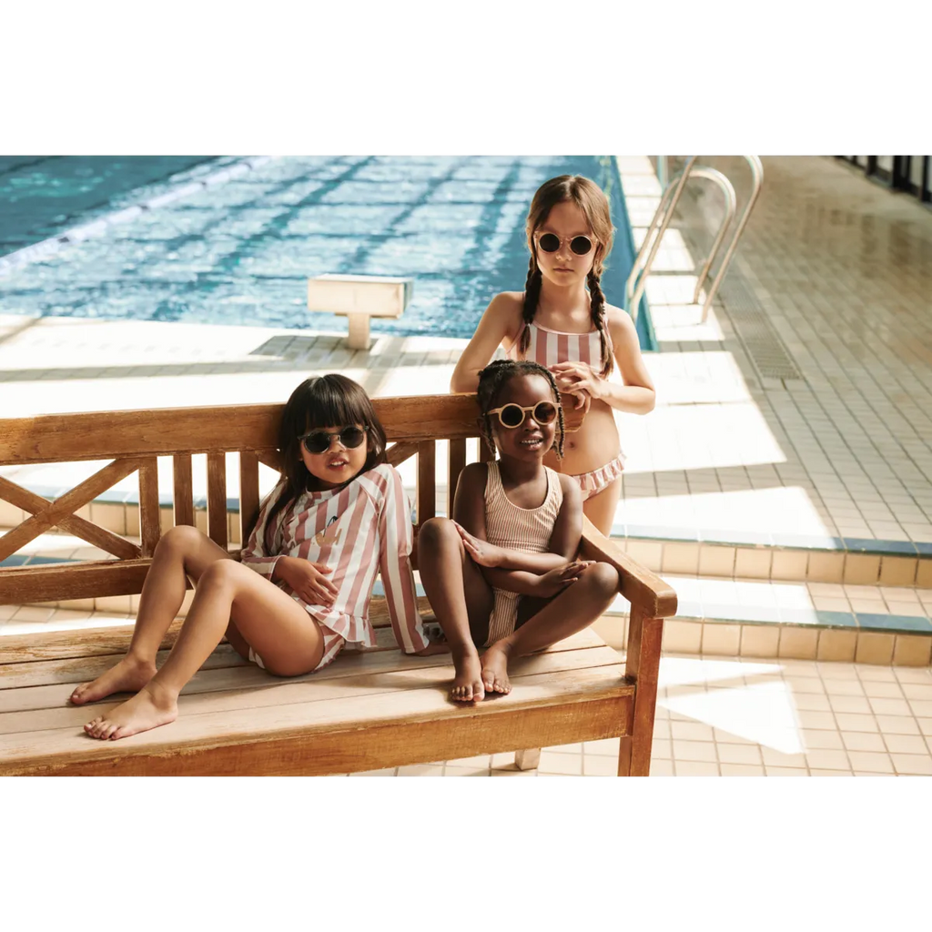 * Liewood Dagny Swim Set | Coral Blush / Creme de la Creme Stripe