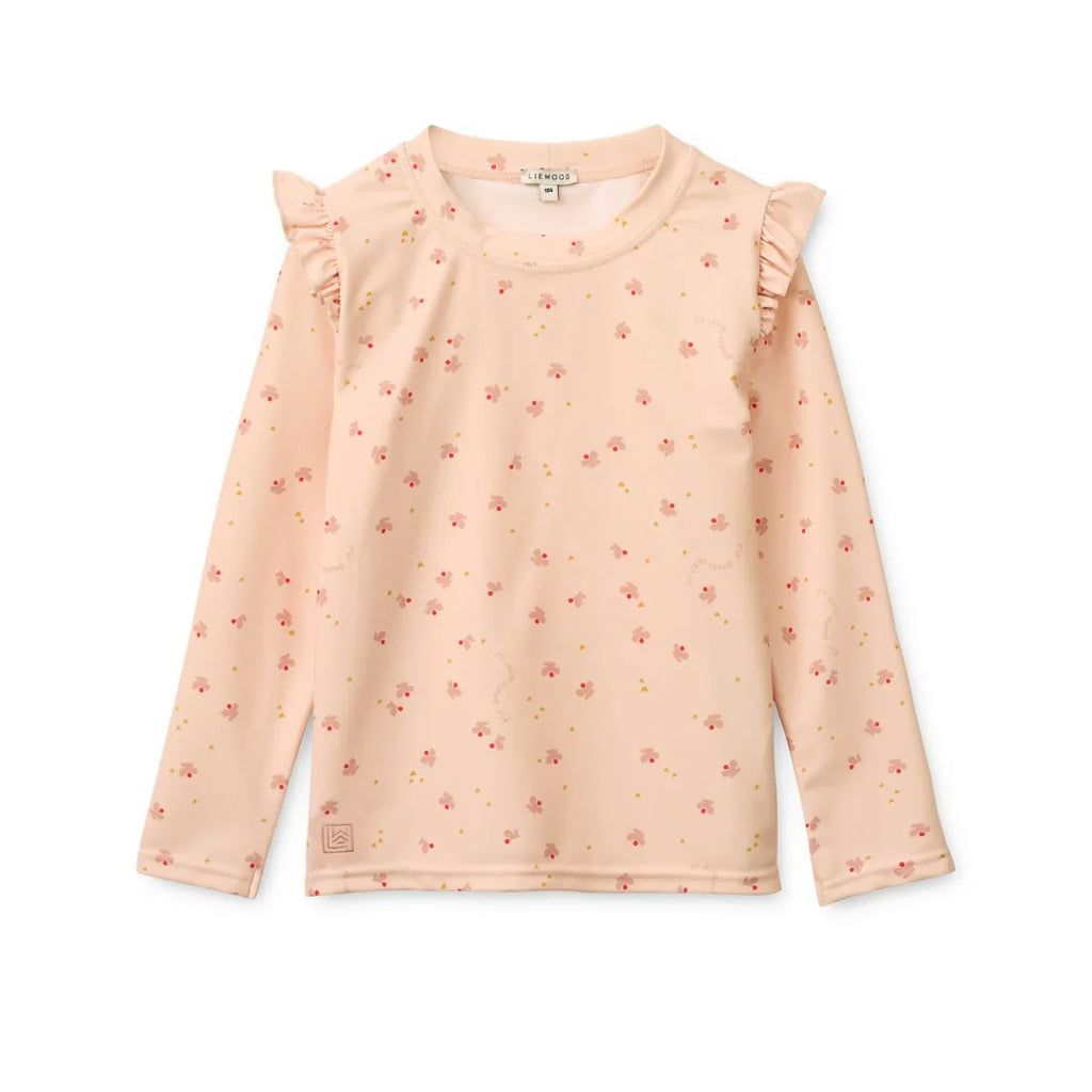 * Liewood Tenley Zwem t-shirt | Mini Butterfly / Apple Blossom