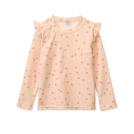 * Liewood Tenley Zwem t-shirt | Mini Butterfly / Apple Blossom