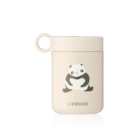 Liewood Kiani Food Jar | Panda / Sandy